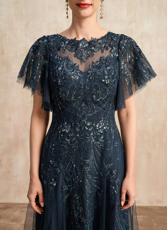 Robe Dentelle Éclat Océanique - gallery 3