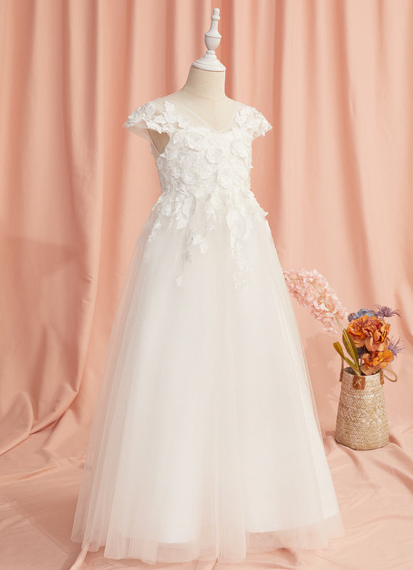 Robe Dentelle Éclat Floral Éthéré - gallery 8