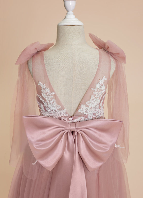 Robe Longue Bustier Dentelle - gallery 1