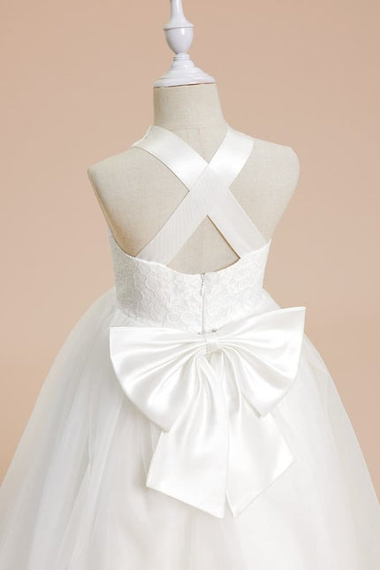 Robe Dentelle Satinée Nuptiale - gallery 1