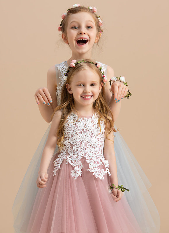 Robe Dentelle Dorée Délicate - gallery 2