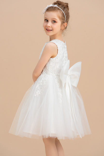 Robe Dentelle Enfant Nuptiale