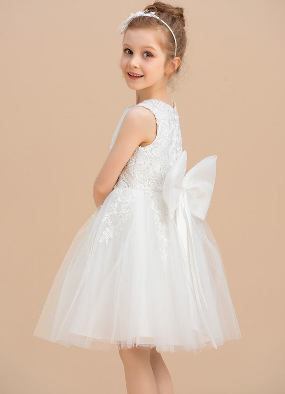 Robe Dentelle Enfant Nuptiale