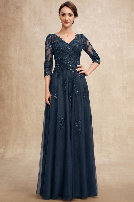 Robe Dentelle Vaporeuse Ornée - gallery 3