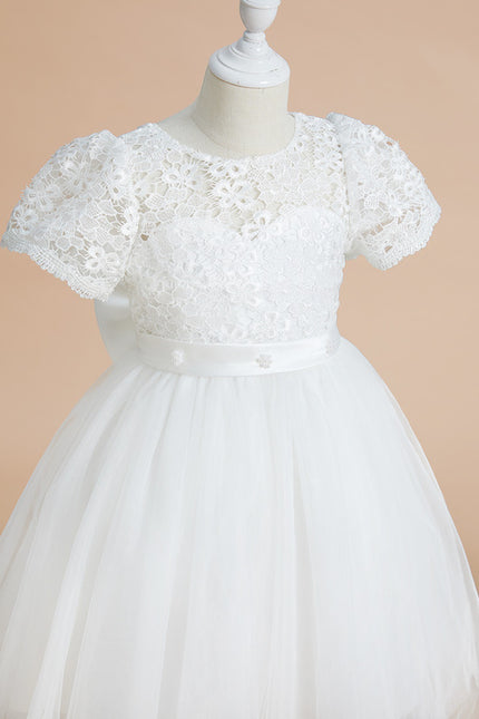 Robe Dentelle Enfant Nuptiale - gallery 2