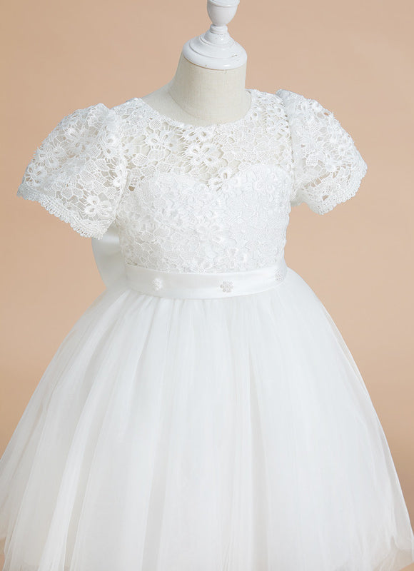 Robe Dentelle Enfant Nuptiale - gallery 2