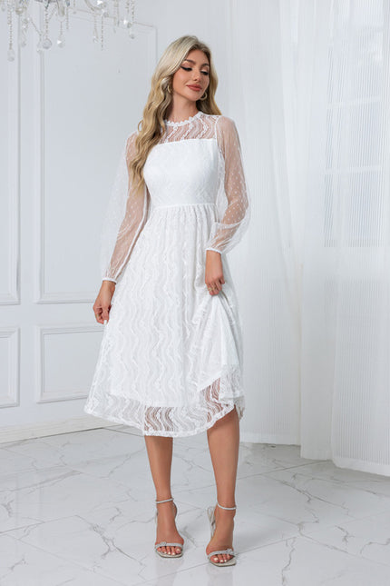 Robe Dentelle Blanche Mariage - gallery 1