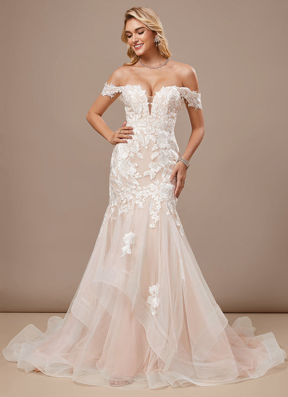 Robe Sirene Dentelle Mariage - gallery 1