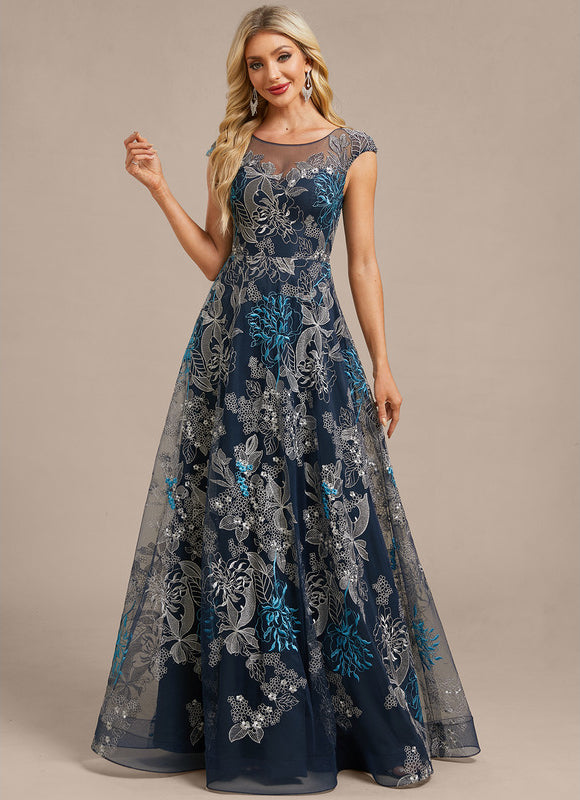 Robe Longue Transparente Dentelle - gallery 4