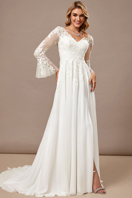 Robe Dentelle Fluide Élégante