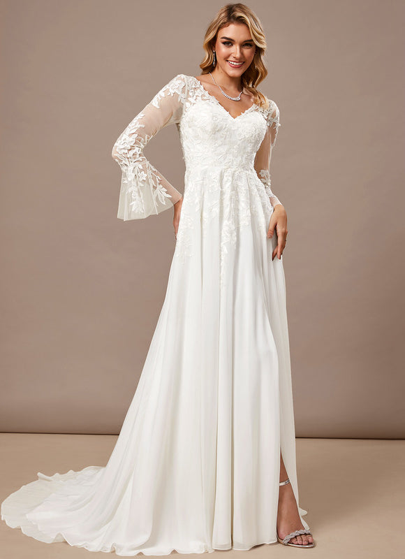 Robe Dentelle Fluide Élégante