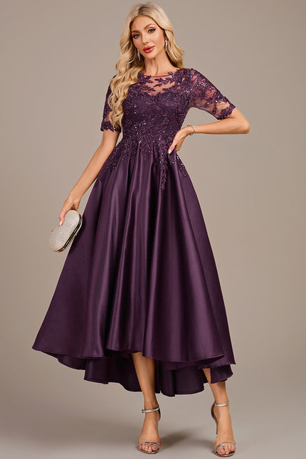Robe Dentelle Et Soie - gallery 1