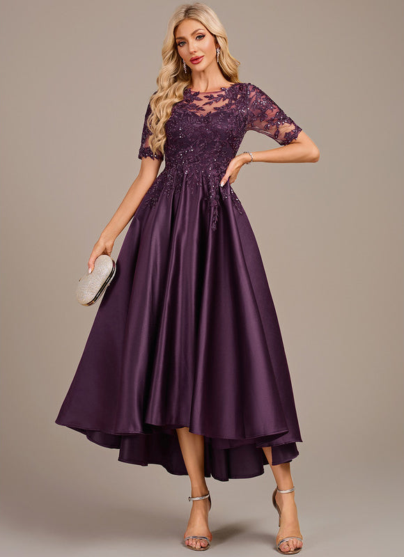 Robe Dentelle Et Soie - gallery 1