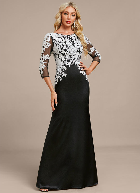 Robe Dentelle Paillettes - gallery 5