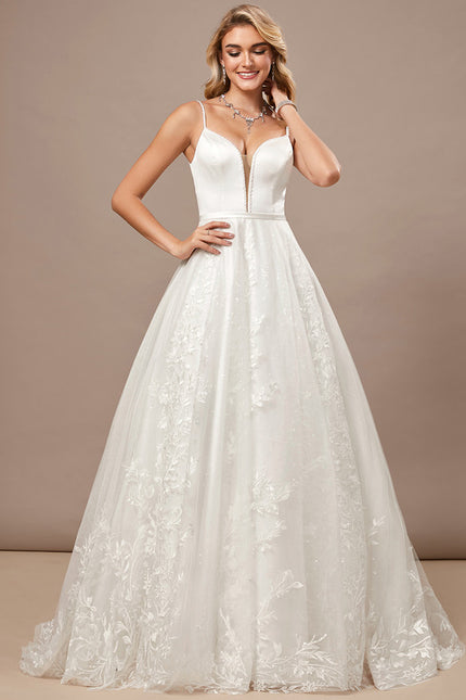 Robe Dentelle Perlée - gallery 2