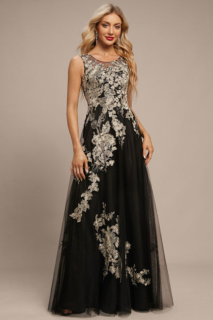 Robe Dentelle Élégance Nocturne - gallery 4