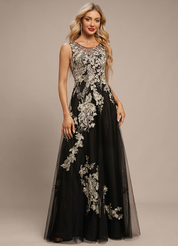 Robe Dentelle Élégance Nocturne - gallery 4