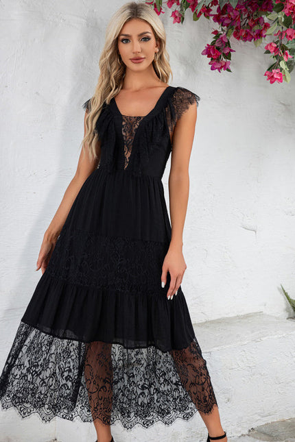 Robe Macramé Dentelle