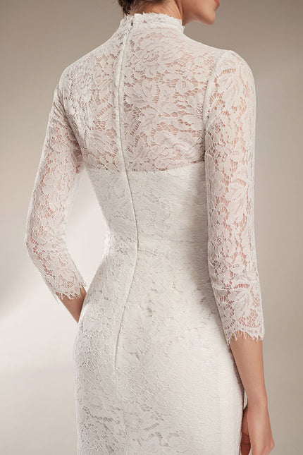 Robe Dentelle Sirène Chic - gallery 7
