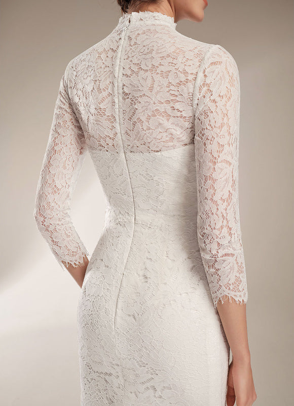 Robe Dentelle Sirène Chic - gallery 7