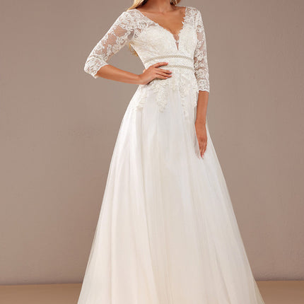 Robe Dentelle Élégance Tulle Dentelle