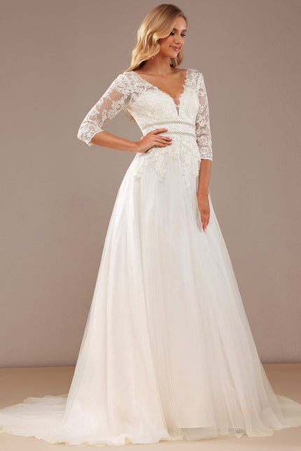Robe Dentelle Élégance Tulle Dentelle