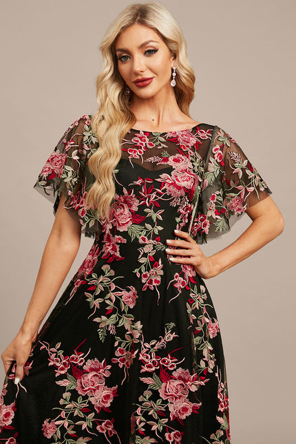 Robe Dentelle Florale Chic - gallery 1