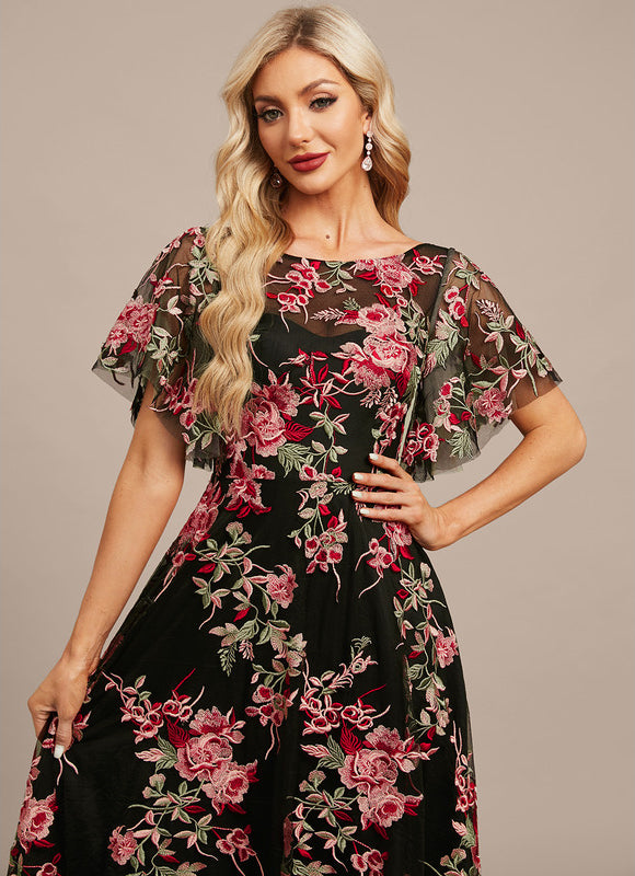 Robe Dentelle Florale Chic - gallery 1