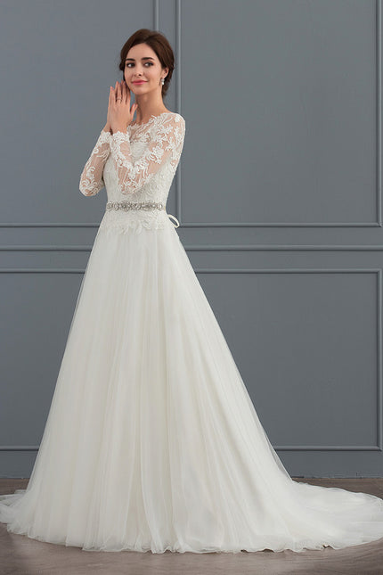 Robe Dentelle Mariage Tulle - gallery 2