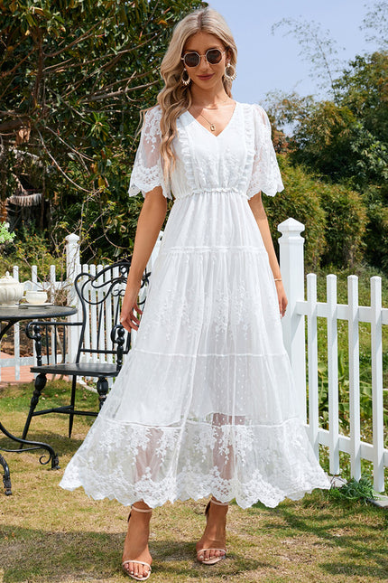 Robe De Plage Dentelle - gallery 1
