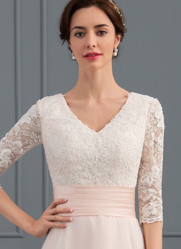 Robe Dentelle Épousée Élégante - gallery 4