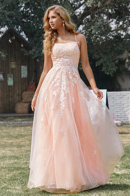 Robe Dentelle Bal Tulle Floral - gallery 8