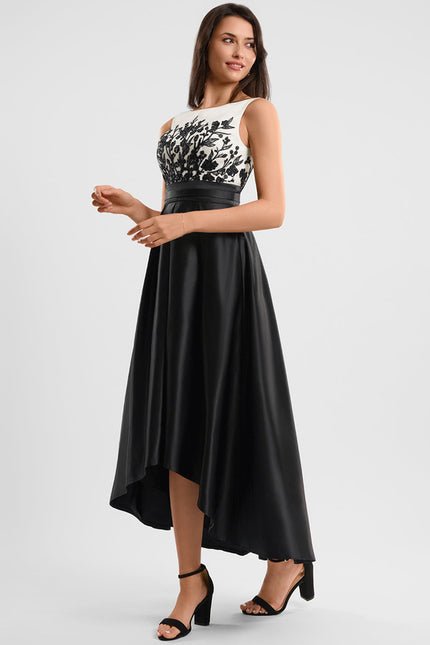 Robe Dentelle Bi-Matière Chic - gallery 2