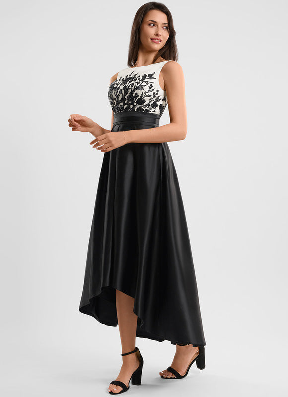 Robe Dentelle Bi-Matière Chic - gallery 2