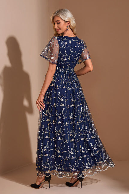 Robe Dentelle Maxi Florale - gallery 2