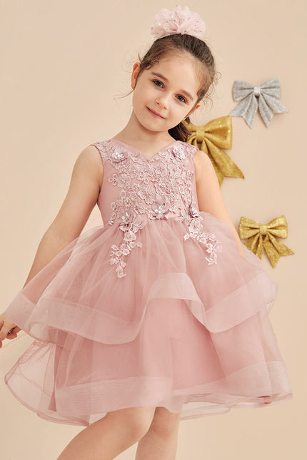 Robe Dentelle Floue Rose 3D - gallery 1