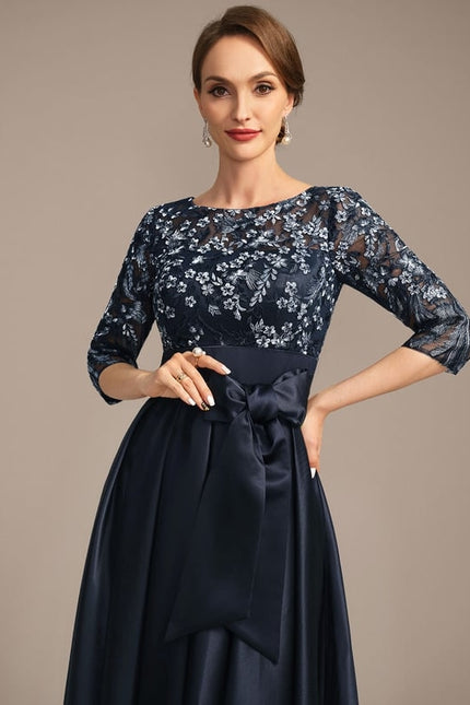 Robe Dentelle Mère Élégante - gallery 1