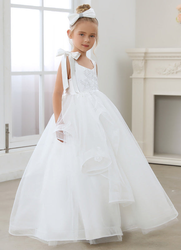 Robe Communion Dentelle - gallery 2