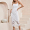 Robe Fourreau Dentelle Blanche