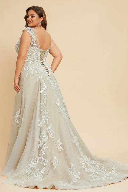Robe De Mariee Manche Longue Dentelle - gallery 7