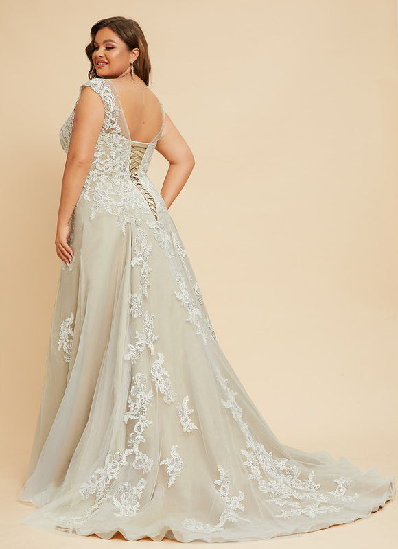 Robe De Mariee Manche Longue Dentelle - gallery 7