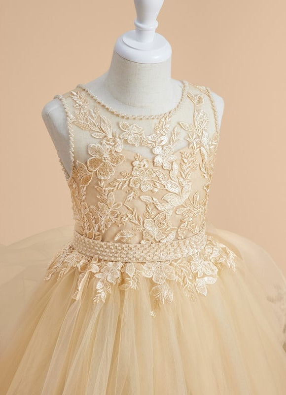 Robe Longue Romantique Dentelle - gallery 6