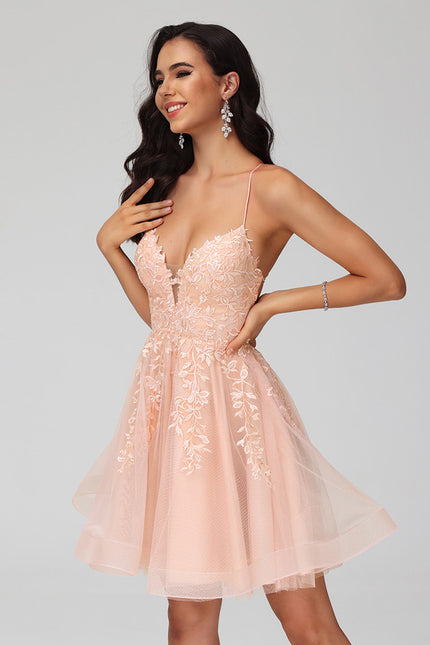 Robe Cocktail Bustier Dentelle - gallery 6