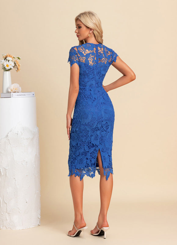 Robe Courte Dentelle Mariage - gallery 3