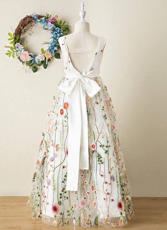 Robe Dentelle Enchantée Florale - gallery 2