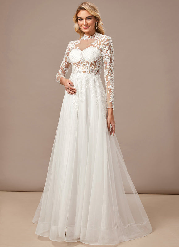 Robe Mariee Tulle Et Dentelle - gallery 2