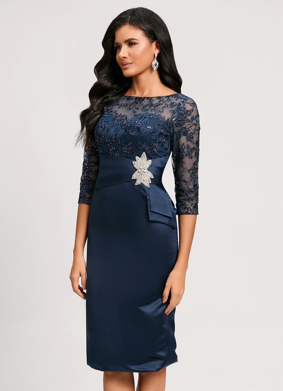 Robe Dentelle Longueur Genoux