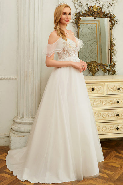 Robe Dentelle Élégance Éthérée