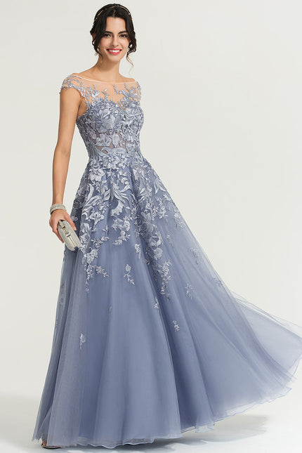Robe Dentelle Étoile Azur - gallery 4