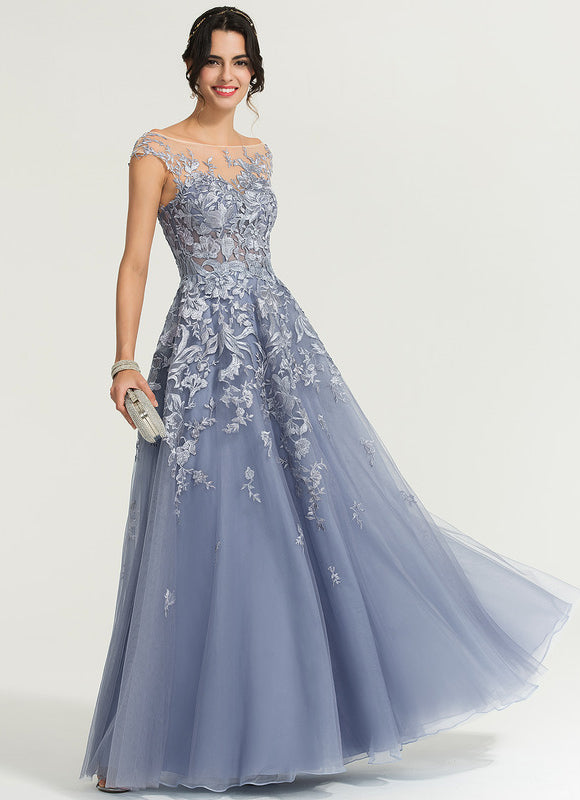 Robe Dentelle Étoile Azur - gallery 4